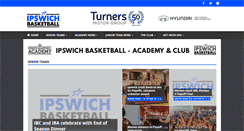 Desktop Screenshot of ipswichbasketball.net